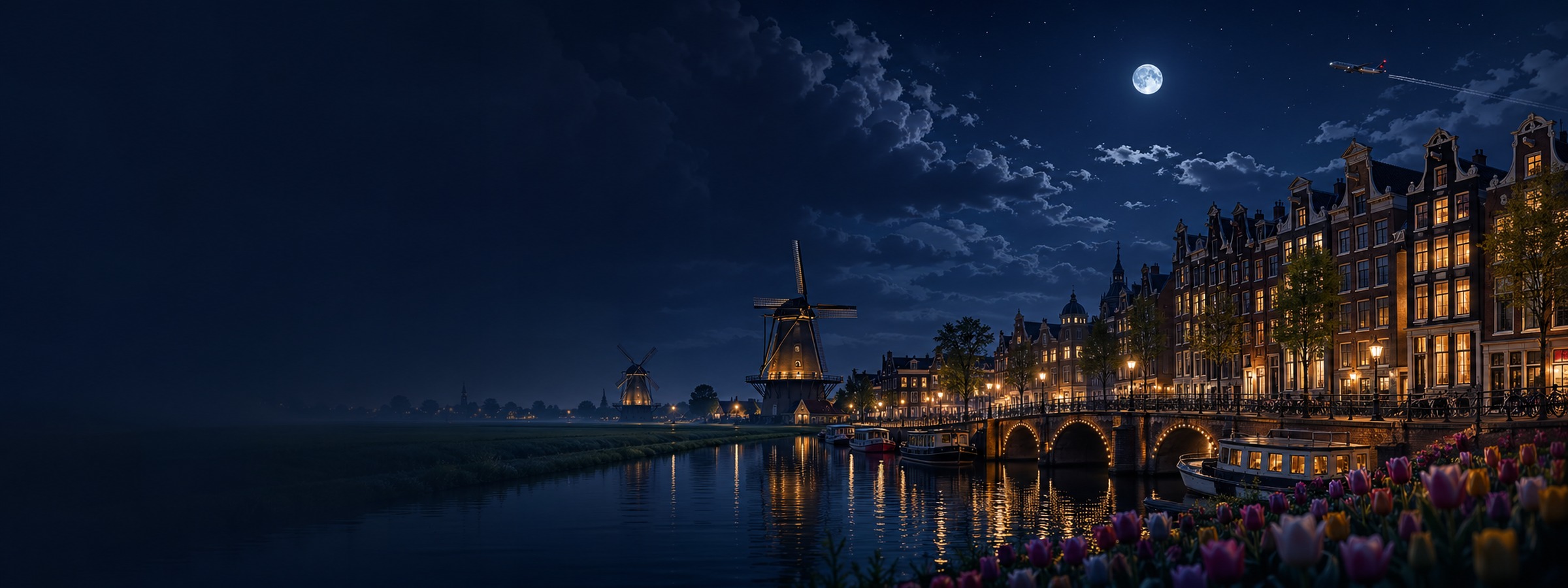Netherlands travel eSIM destination artwork